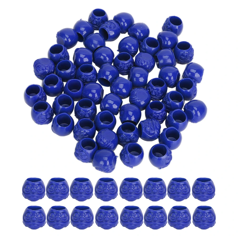 200pcs Tattoo Ink Cups Disposable Stable Base Thicken Deepen Microblading Pigment Cups Blue