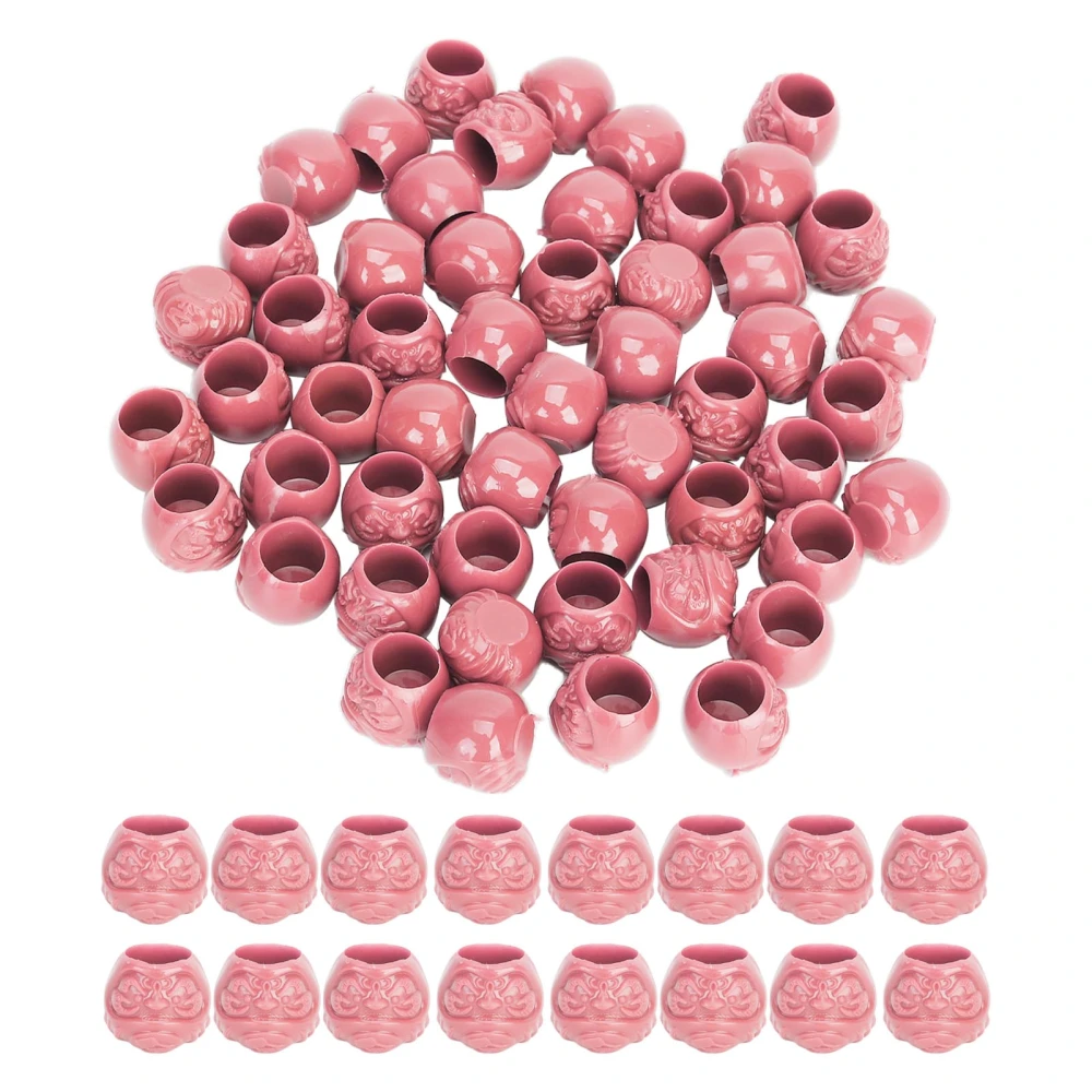 200pcs Tattoo Ink Cups Disposable Stable Base Thicken Deepen Microblading Pigment Cups Pink