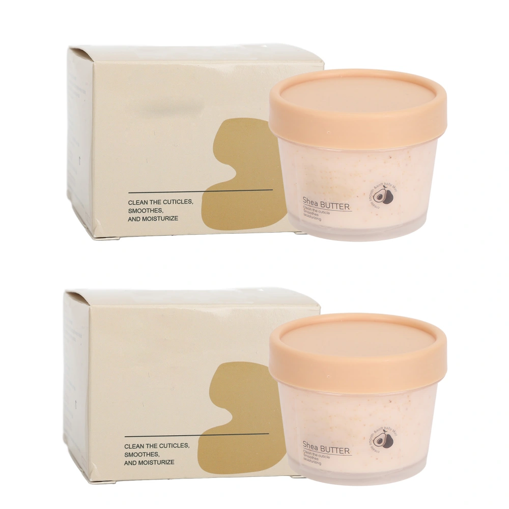 2pcs 100g Skin Scrub Deep Cleansing Herbal Extracts Varicose Veins Leg Care Body Exfoliating Cream