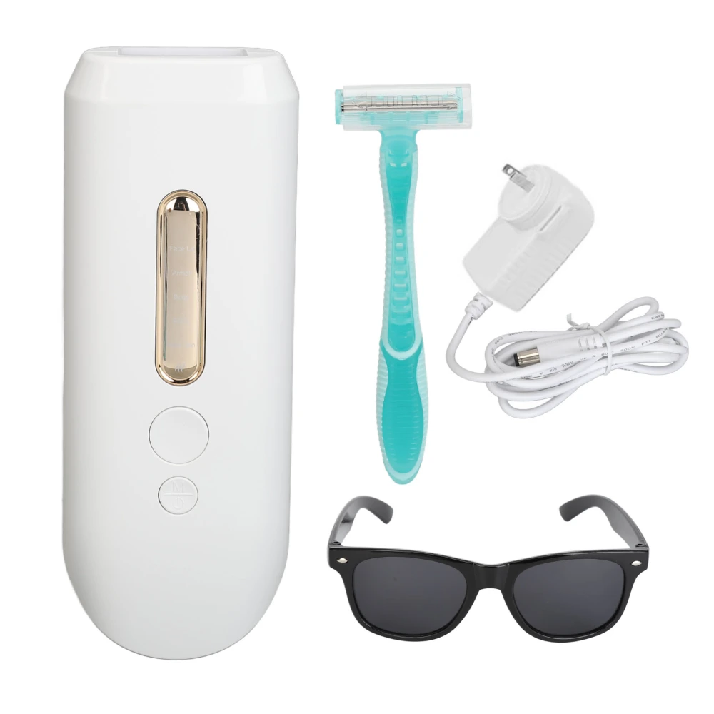 T5 Hair Removal Device 5 Energy Levels Filtration System Hair Remover Machine for Face Underarm 100‑240V US Plug