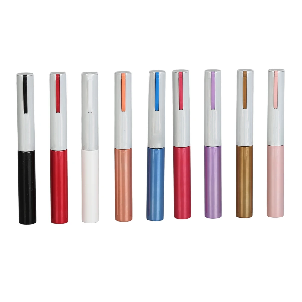 9Pcs 4D Colored Mascara Waterproof Smudge Proof Quick Dry Long Lasting Thick Colorful Curling Mascara for Daily Party Work