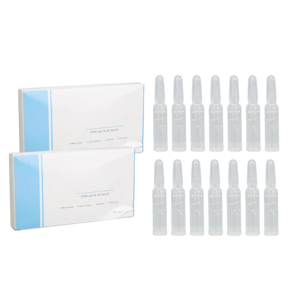 14pcs Joint Care Ampoule Joint Swelling Relief Discomfort Muscle Sprain Recovery Body Care Ampoule