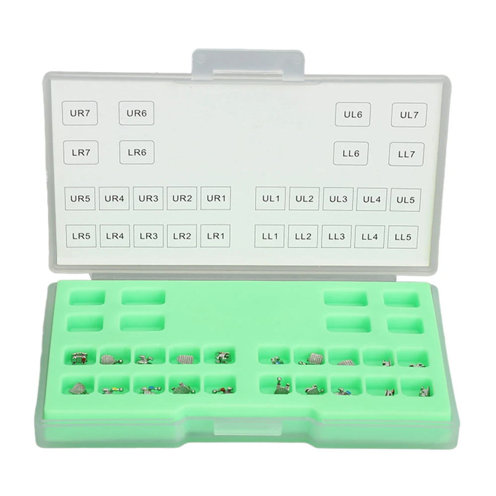 20pcs 022 Slot Dental Brackets Brace Highly Polished 345 Hooks Roth Teeth Bracket Brace