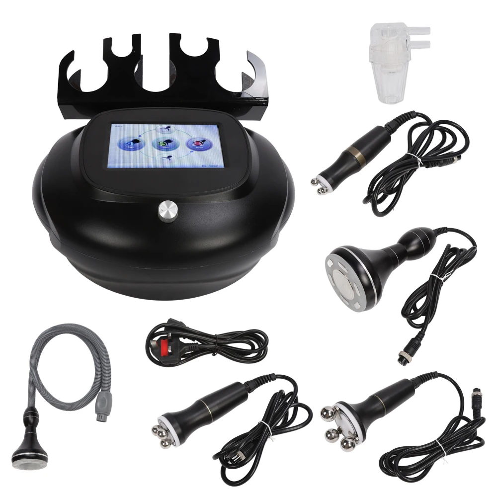 Body Slimming Massager Fat Reduction 360 Degrees Rotating Head RF Skin Tightening Machine for Postpartum 110‑240V GB Plug