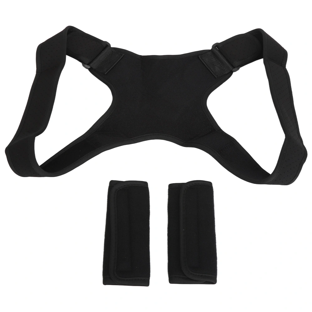 Posture Corrector Breathable Comfortable Adjustable Back Brace Back Straightener with Shoulder Pads for Women and Men