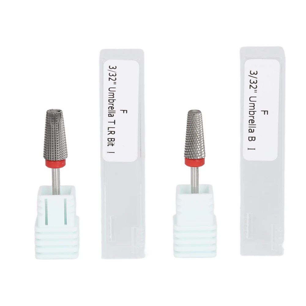 Nail Art Drill Bits Rough Surfaces Remove Nail Glue Nail Polishing Grinding Heads for Salon Use