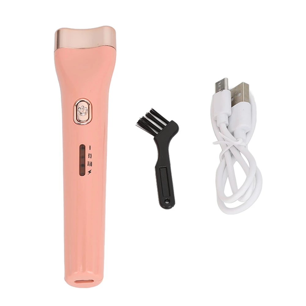 Electric Heated Eyelash Curler USB 3 Gears Long Lasting Rechargeable Heated Eyelash Curler Pink