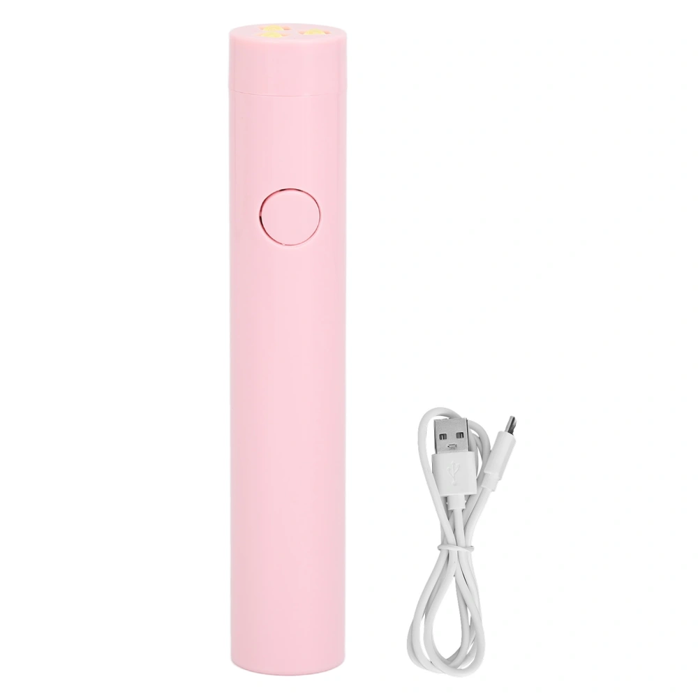 3W Handheld Nail Lamp USB Rechargeable Portable 2 Timer 3 Lamp Chips LED UV Nail Light