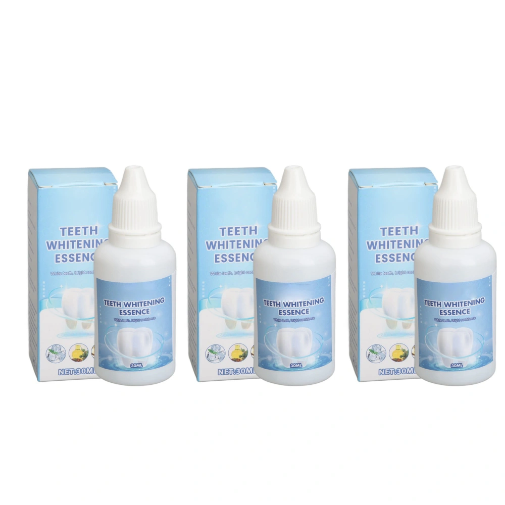 3pcs Teeth Whitening Care Serum 30ml Cleaning Eliminate Bad Breath Teeth Brightening Paint