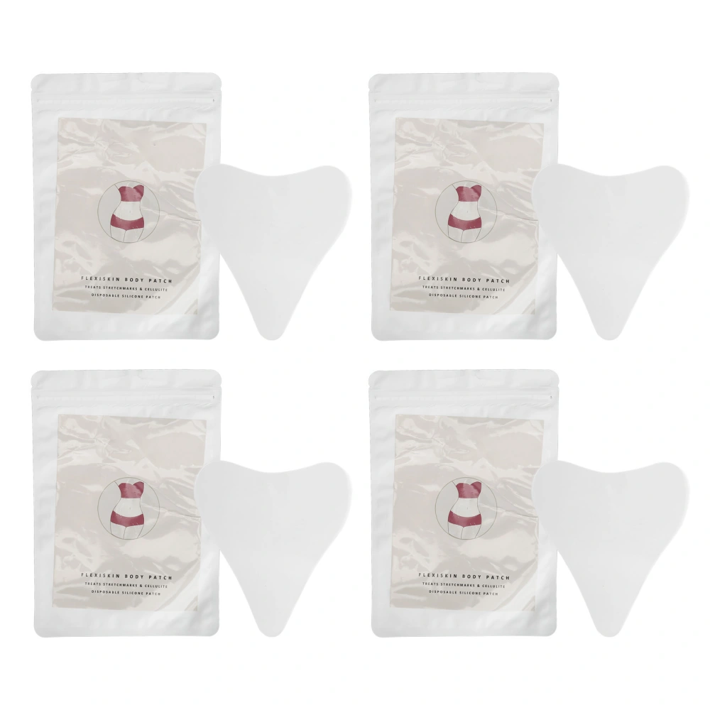 4Pcs Chest Wrinkle Pads Skin Care Hydrating Moisturising Anti Wrinkle Patches for Home