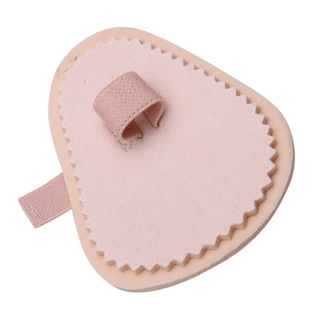 Splint Toe Straightener Pad Metatarsal Support Loop Guard Soft Hammer Toe Corrector Pad Skin Color