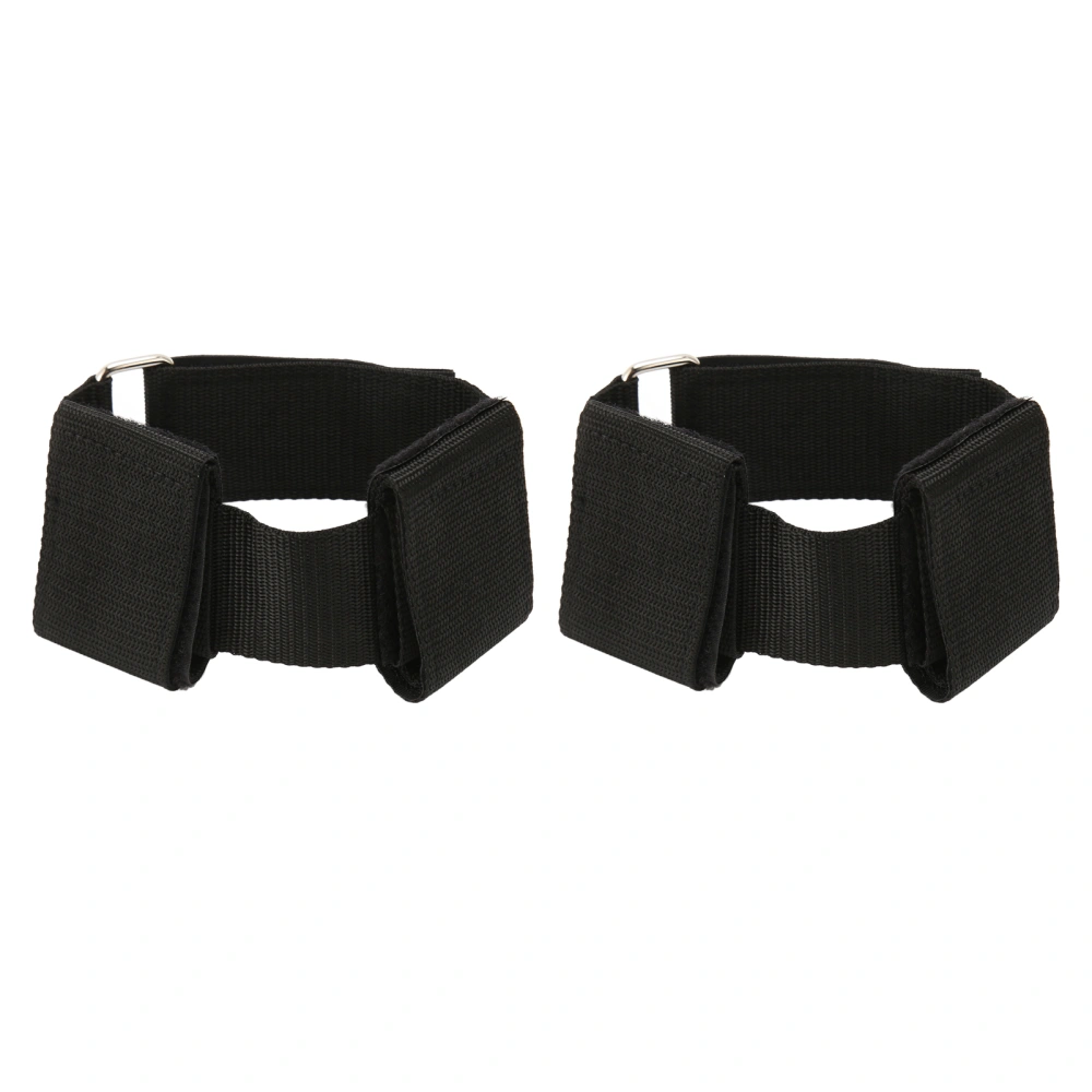 2pcs Weight Lifting Foot Strap Adjustable Weight Dumbbell Foot Strap Tibialis Trainer for Shin Splint Relief