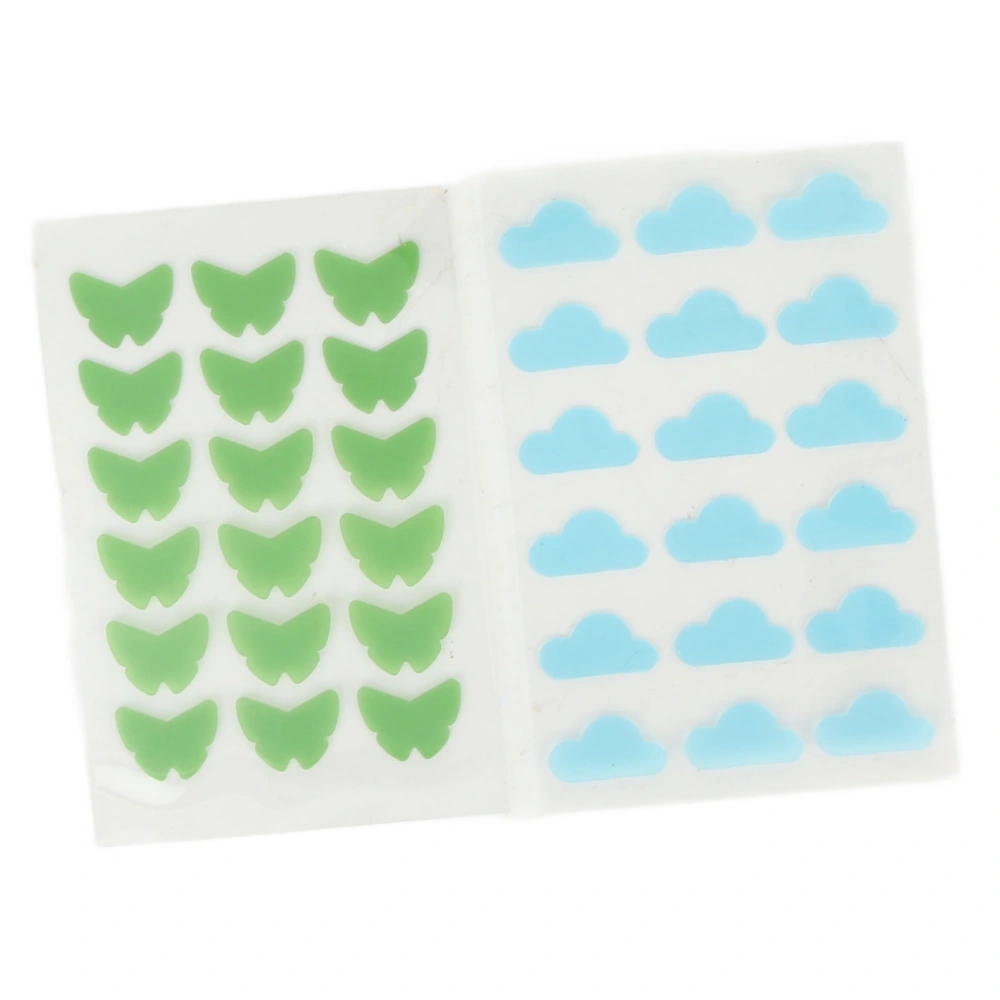 36Pcs Hydrocolloid Pimple Pads Cartoon Shape Cute Concealing Healing Pimple Patch