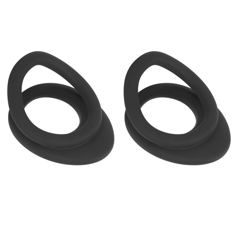 2pcs Penis Ring Super Elasticity Stronger Erection Soft Stretchy Cock Ring for Gentlemen