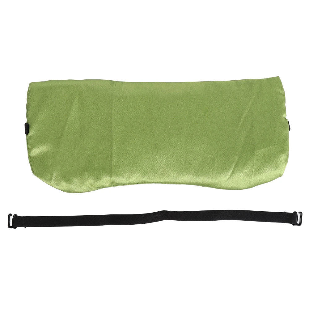 Lavender Eye Pillows for Relaxation Promote Circulation Yoga Weighted Meditation Eye Pillow with Strap Green