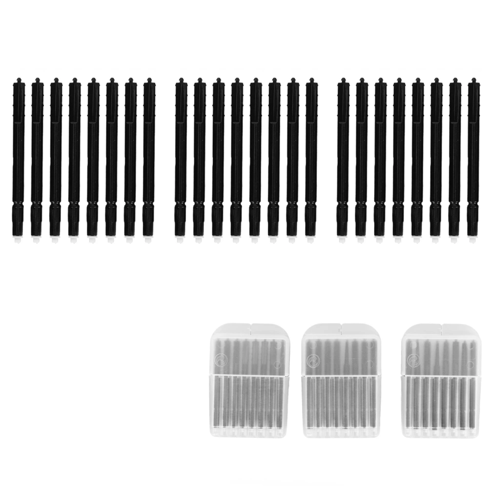 24pcs Sound Aid Wax Guards Dustproof Earwax Cleaning Guards Filters Ear Care Tool with 3 Transparent Storage Box