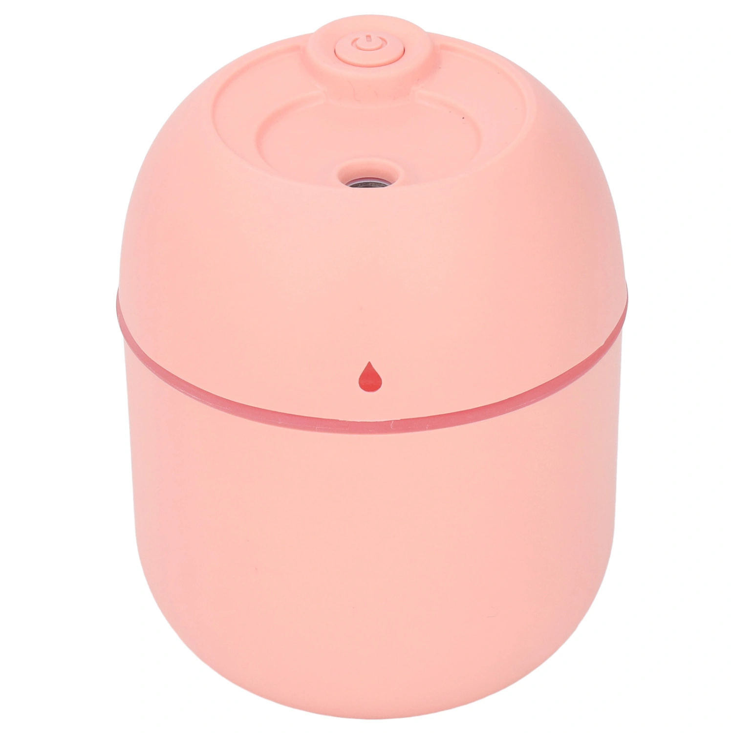 Mini Humidifier Silent USB Plug in Auto Shut Off Small Desktop Humidifier with Night Light for Bedroom Car Office Pink