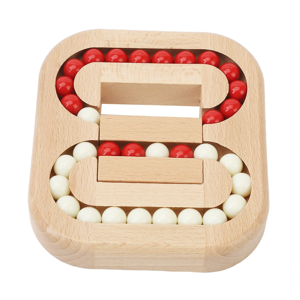 Planar Ball Wooden Toy Intelligence Lock Unlock Planar Ball Game Maze for Adult Kids Science Education