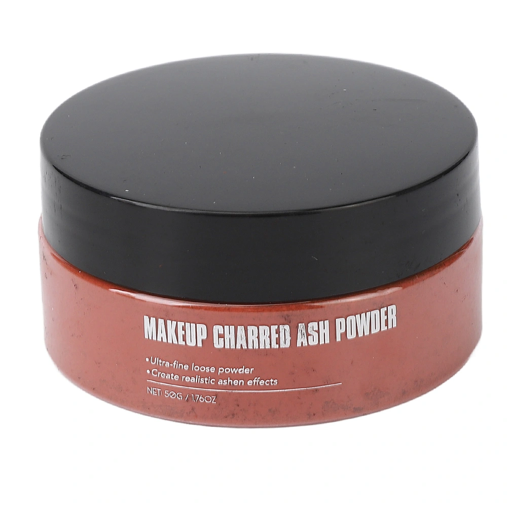 Makeup Dirt Special Effects Powder Super Fine Body Painting Halloween Charred Ash Powder 50g Red