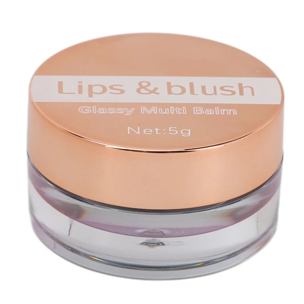 Color Changing Blush Cheek Moisturizing Shiny Finish Waterproof Blush Gel for Nude Makeup