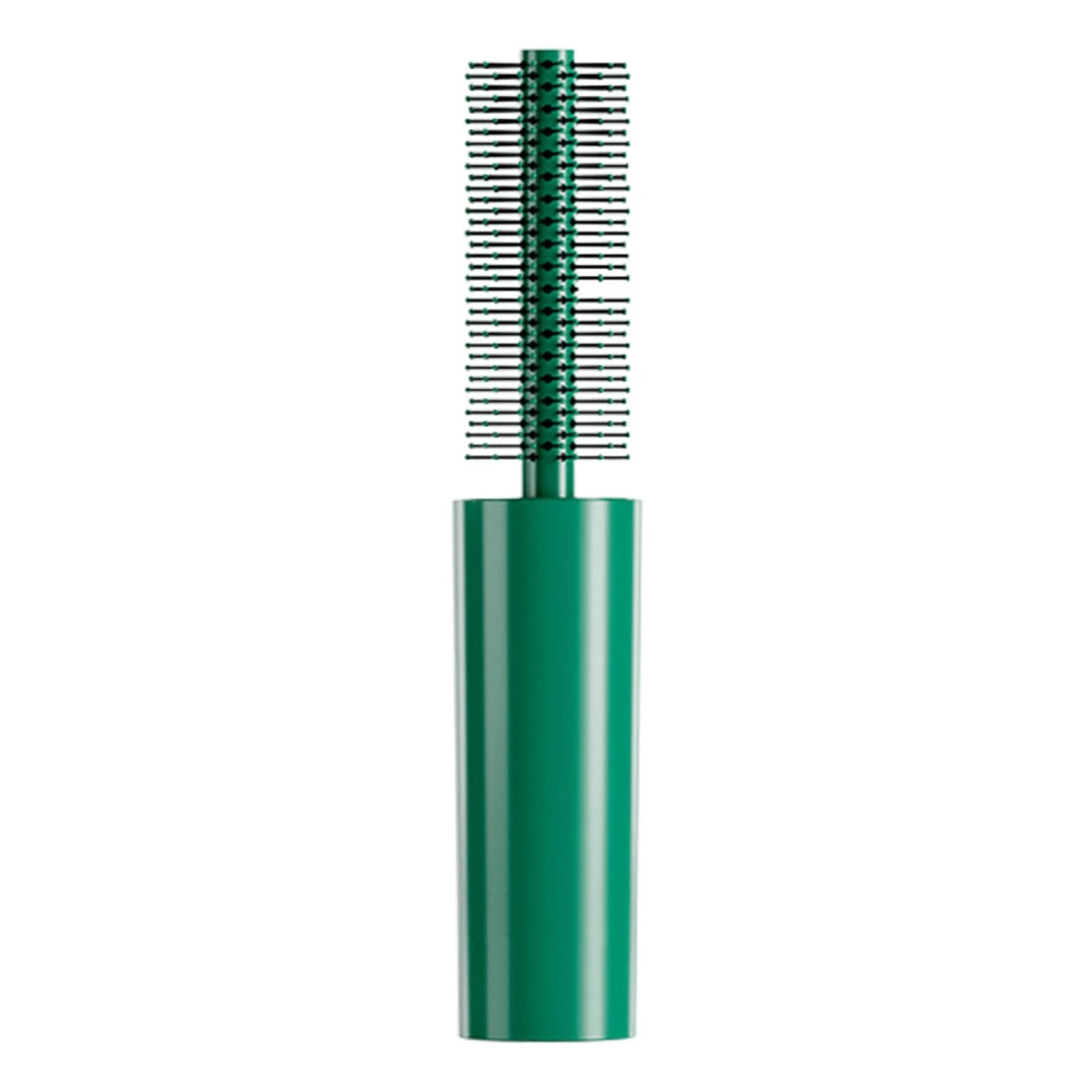 Hair Comb Multi Purpose Styling Hair Brush Retractable Portable Curling Roll Comb for Travel Blackish Green