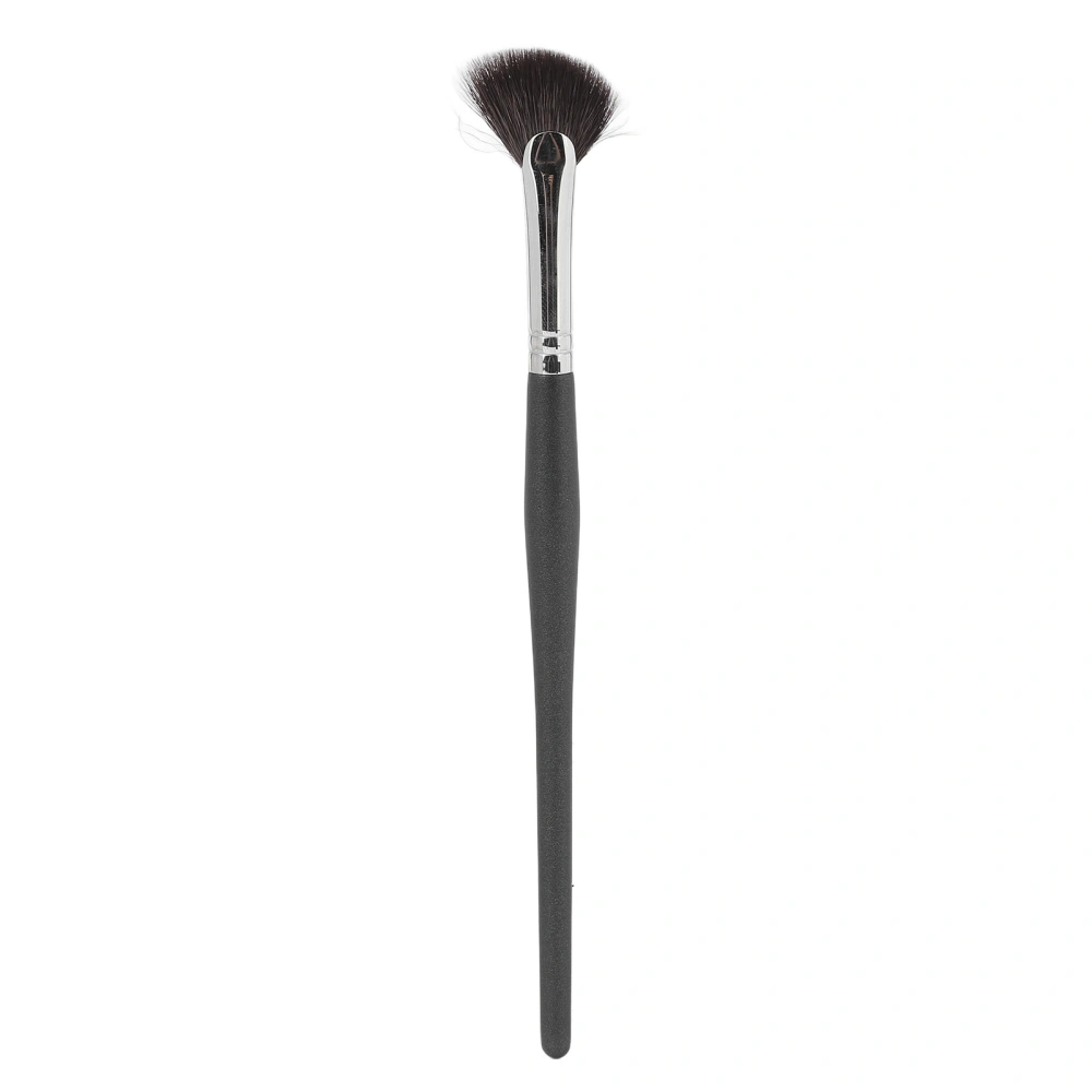 Highlighter Brush Fan Shaped Soft Bristle Makeup Brush Cosmetic Brush for Blush Setting Powder Shading Powder Shadow