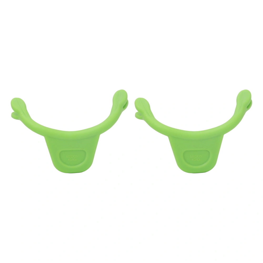 2pcs Smile Makers Corrector Silicone Facial Beauty Smile Trainer for Muscles Stretching Exercise Lips