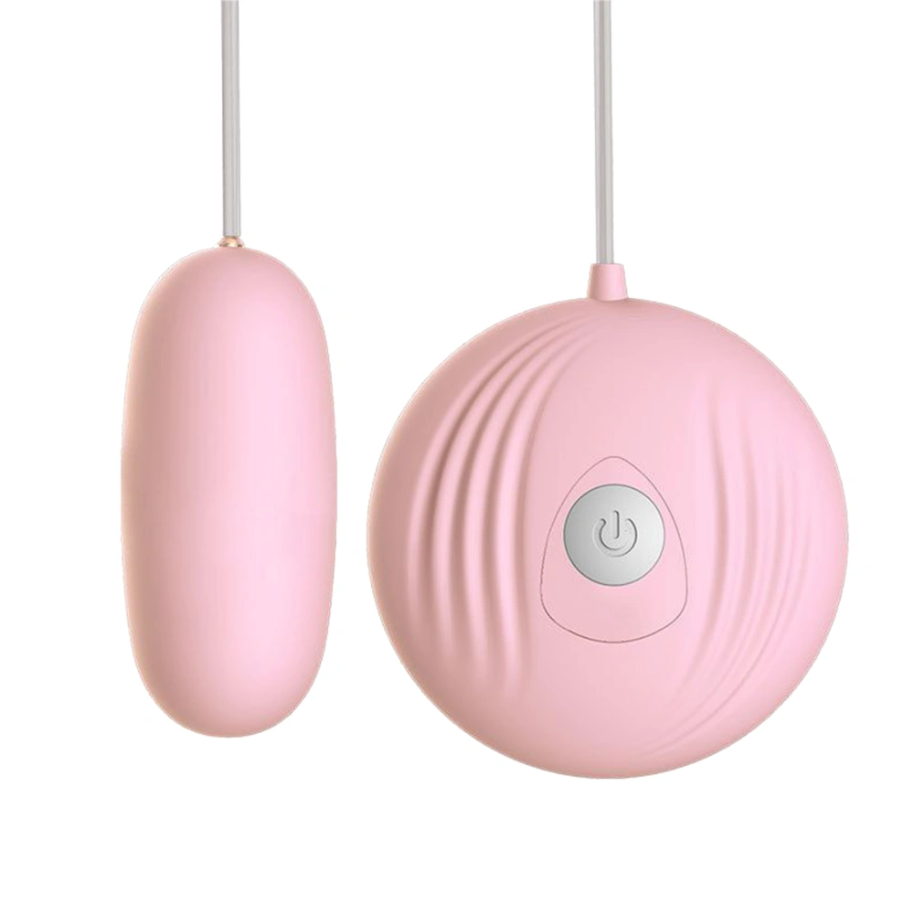 Female Vibrating Toy Pocket Size Quiet Waterproof 7 Levels Battery Powered Shell Shape Adult Vibration Toy Pink