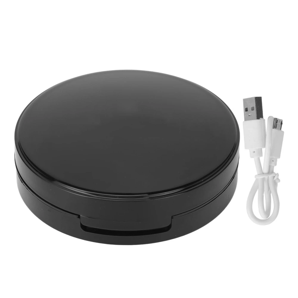 Cushion Foundation Case LED Light Round Mirror Compact Internal Case Cosmetic Empty Package