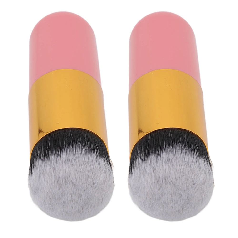 Foundation Brush Lightweight Portable Dense Synthetic Soft Bristles Cosmetic Brush for Liquid Cream Powder Blending