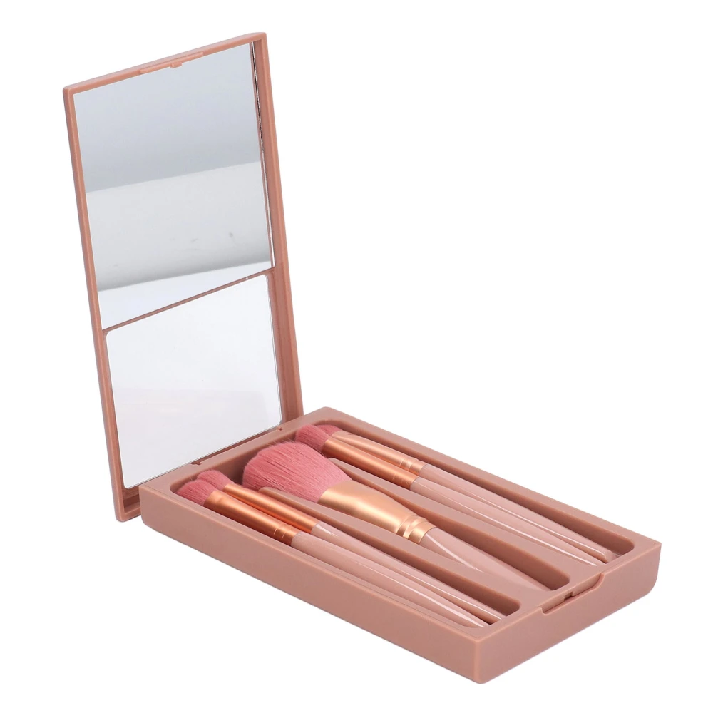 Makeup Brush Set Loose Powder Eyeshadow Brush Portable Skin Friendly Soft Lightweight Cosmetic Brush for Beginner Professional