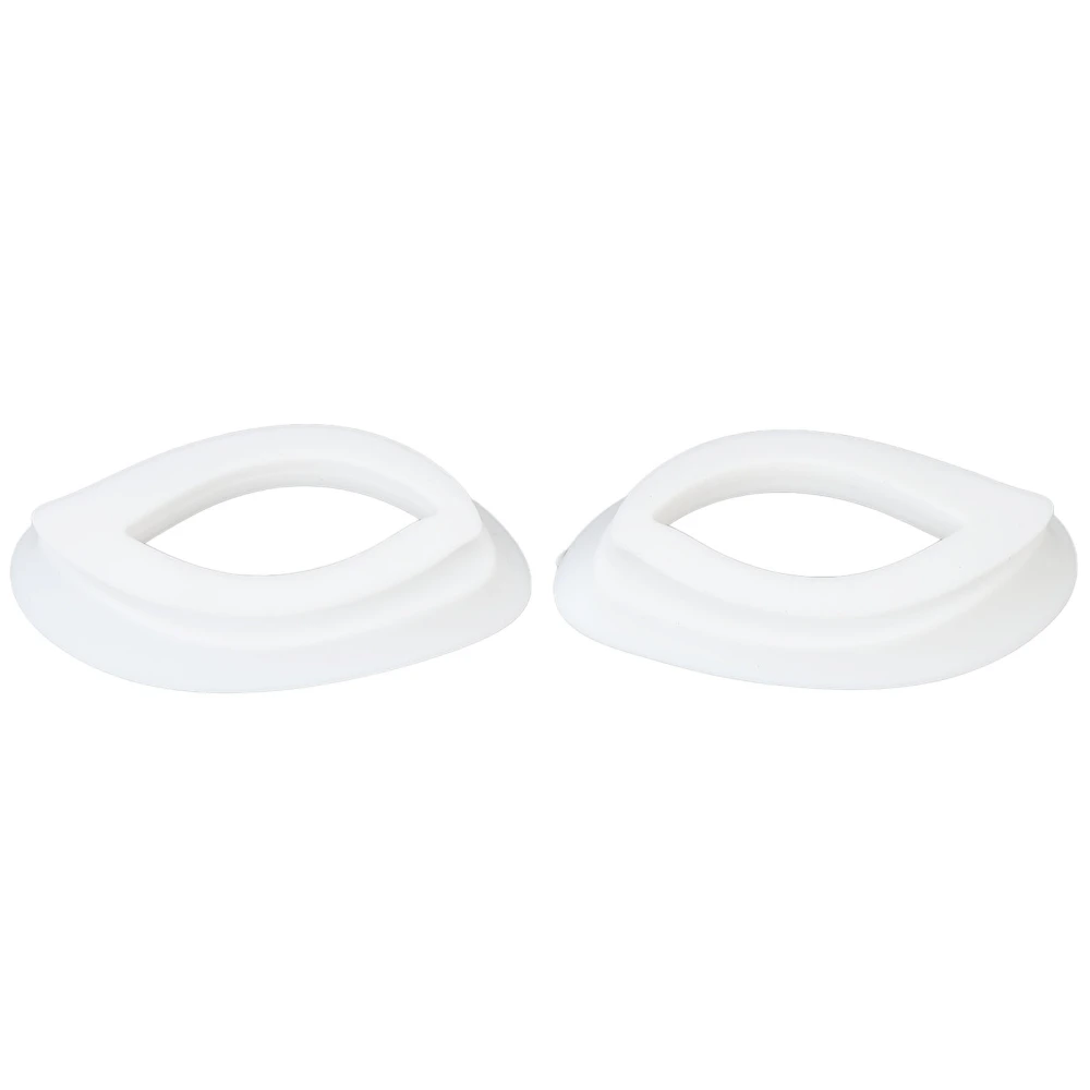 LED Photon Facial Cover Eye Cover Silicone Protective Eye Patch for Skin Rejuvenation Face Guard Device White