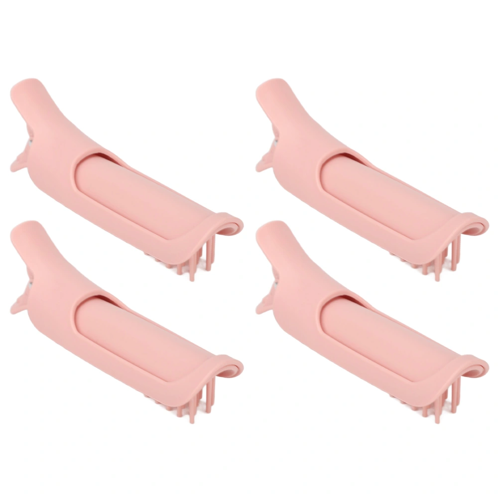 4pcs Hair Volume Clips Pink Volumizing Hair Root Clips for Women Girls Thin Curly Hair Styling