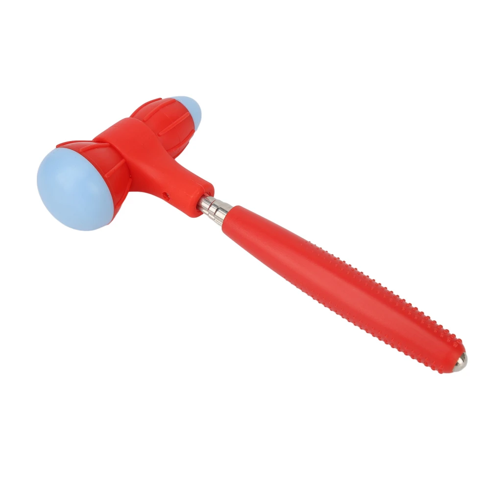 Retractable Massage Hammer Bendable Ergonomic Design Low Noise Double End Massager Tool Hammer for Shoulders Back Arms