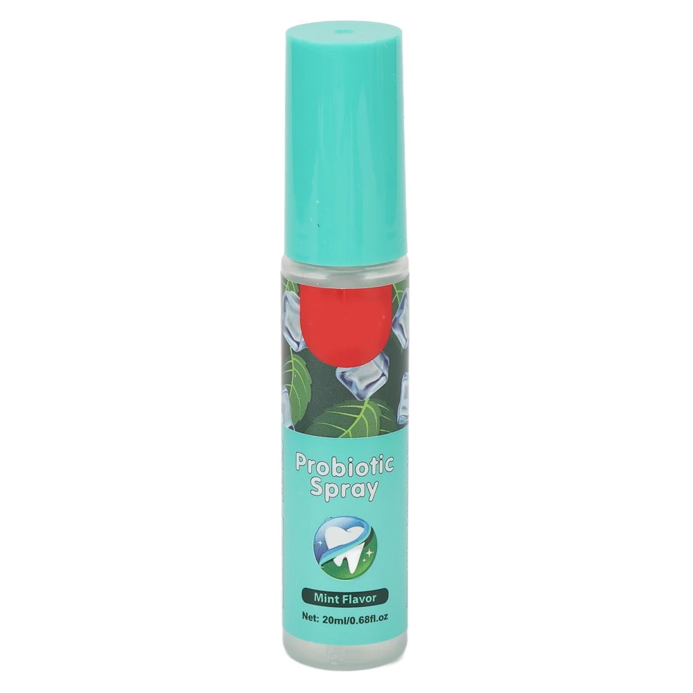 Oral Spray Bad Breath Treatment Relieve Dry Mouth Long Lasting Pocket Size Mint Mouth Freshener Spray 20ml