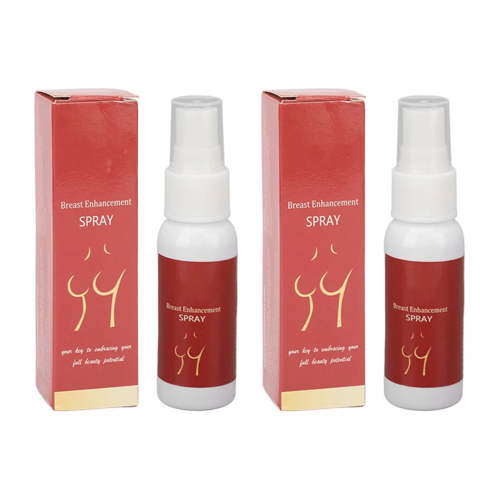 2pcs 30ml Breasts Firming Spray Improves Skin Elasticity Moisturizing Bust Lifting Spray