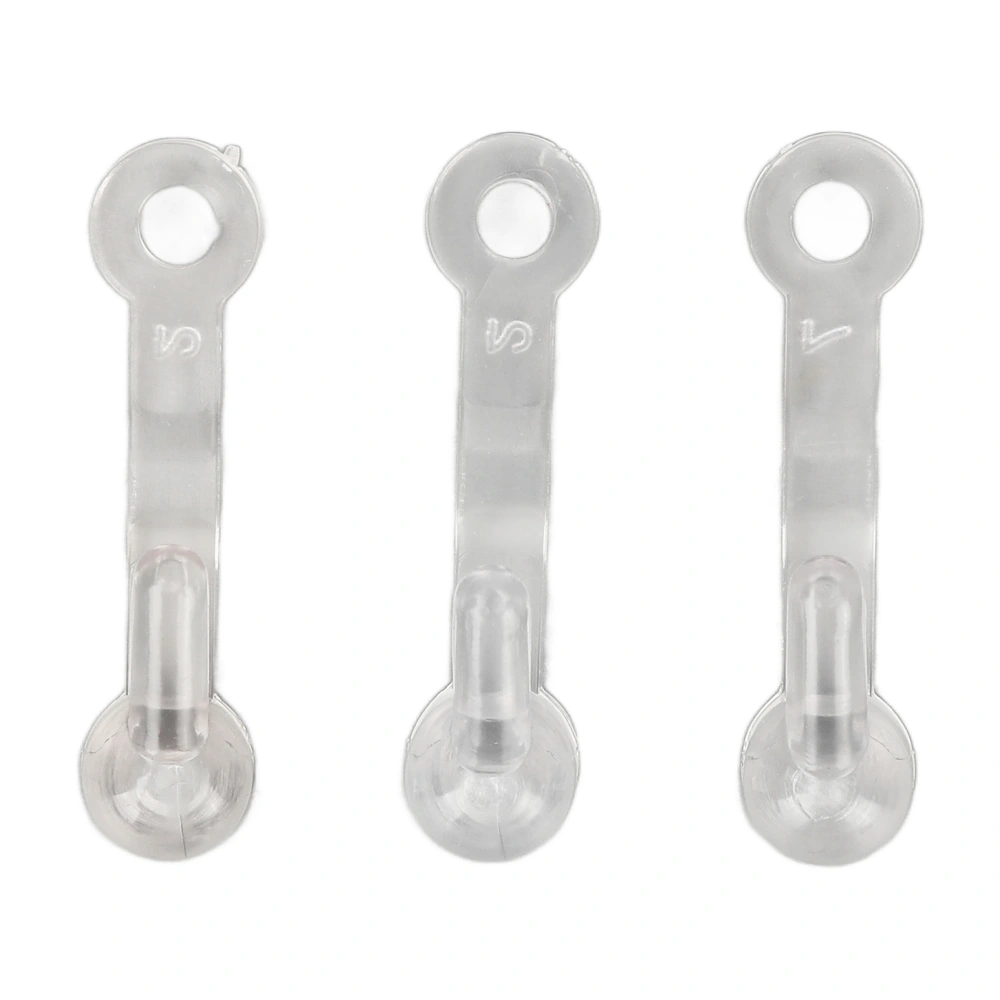 3pcs Breathing Machine Tubing Adapter Cap Prevent Valve Leakage Silicone Oxygen Connector Cap Plug for Face Shield