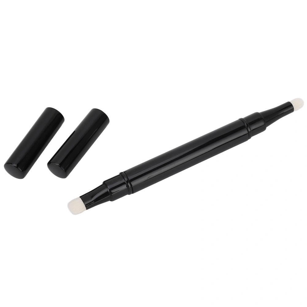 Eye Shadow Brush Telescopic Double Headed Soft Portable Cosmetic Makeup Brush for Home Travel