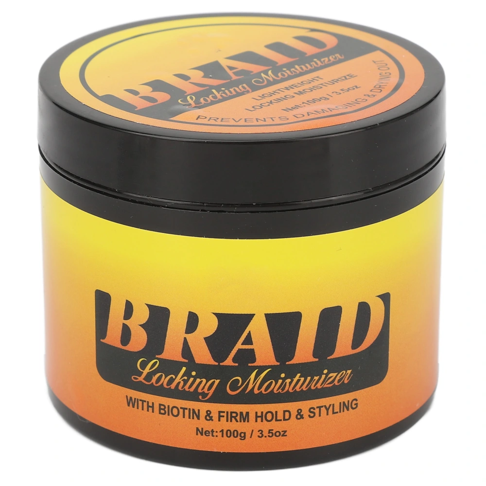 3.5oz Dreadlock Cream Moisturizing Long Lasting Relieve Follicles Tension Dreadlock Hair Styling Cream