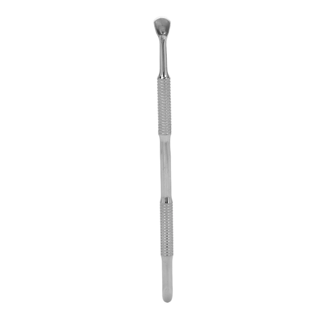 Cuticle Pusher Dual Sided Stainless Steel Slip Resistant Manicure Pedicure Cuticle Remover Tool