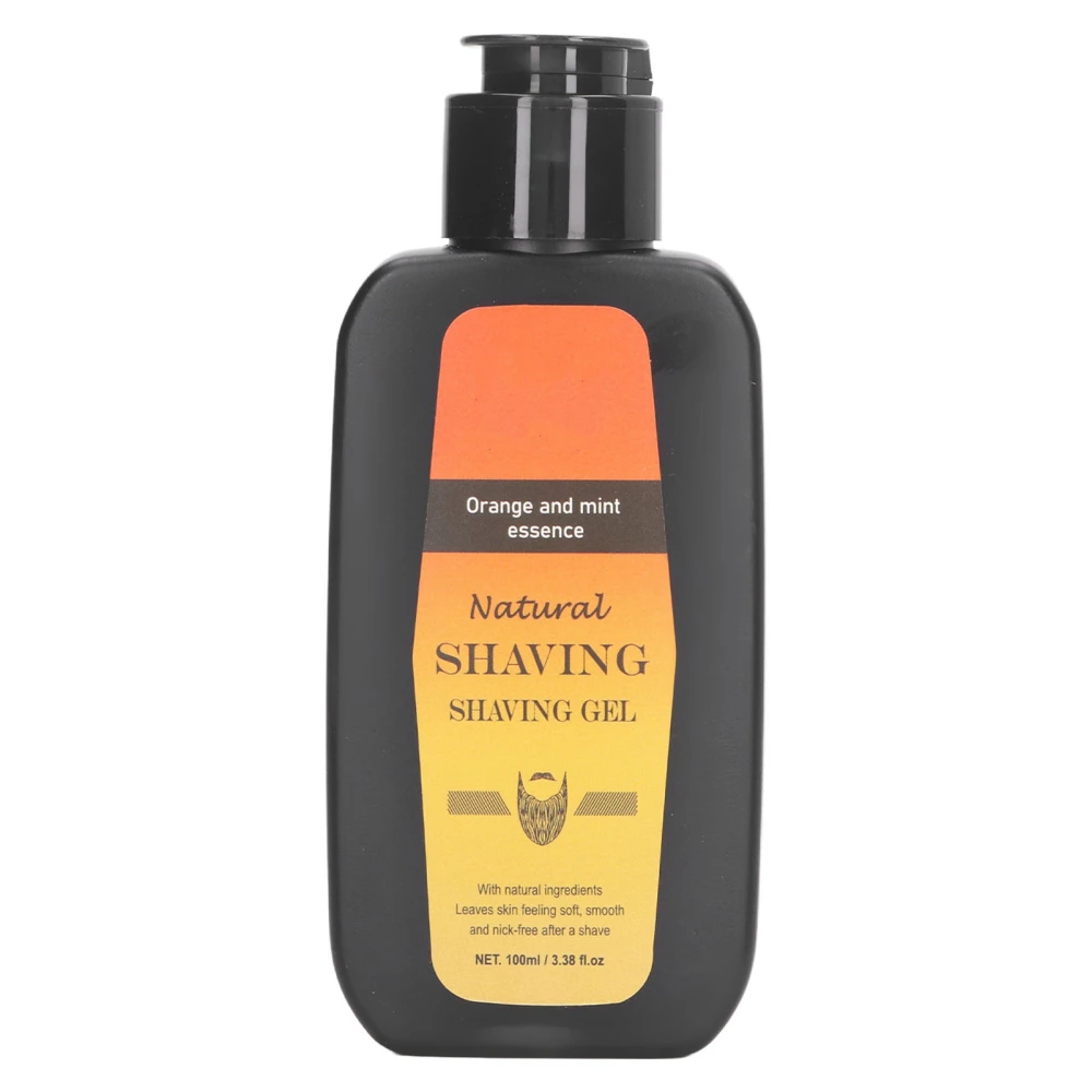 Beard Shaving Gel Moisturizing Prevent Irritation Skincare Soothing Shaving Gel for Men 100ml