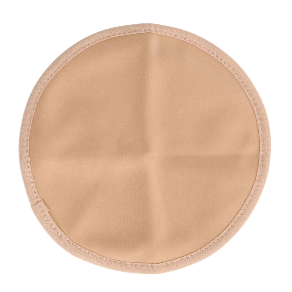 Breast Castor Oil Pack Double Layer Oil Leak Proof Reusable Compress Castor Oil Breast Pad Khaki