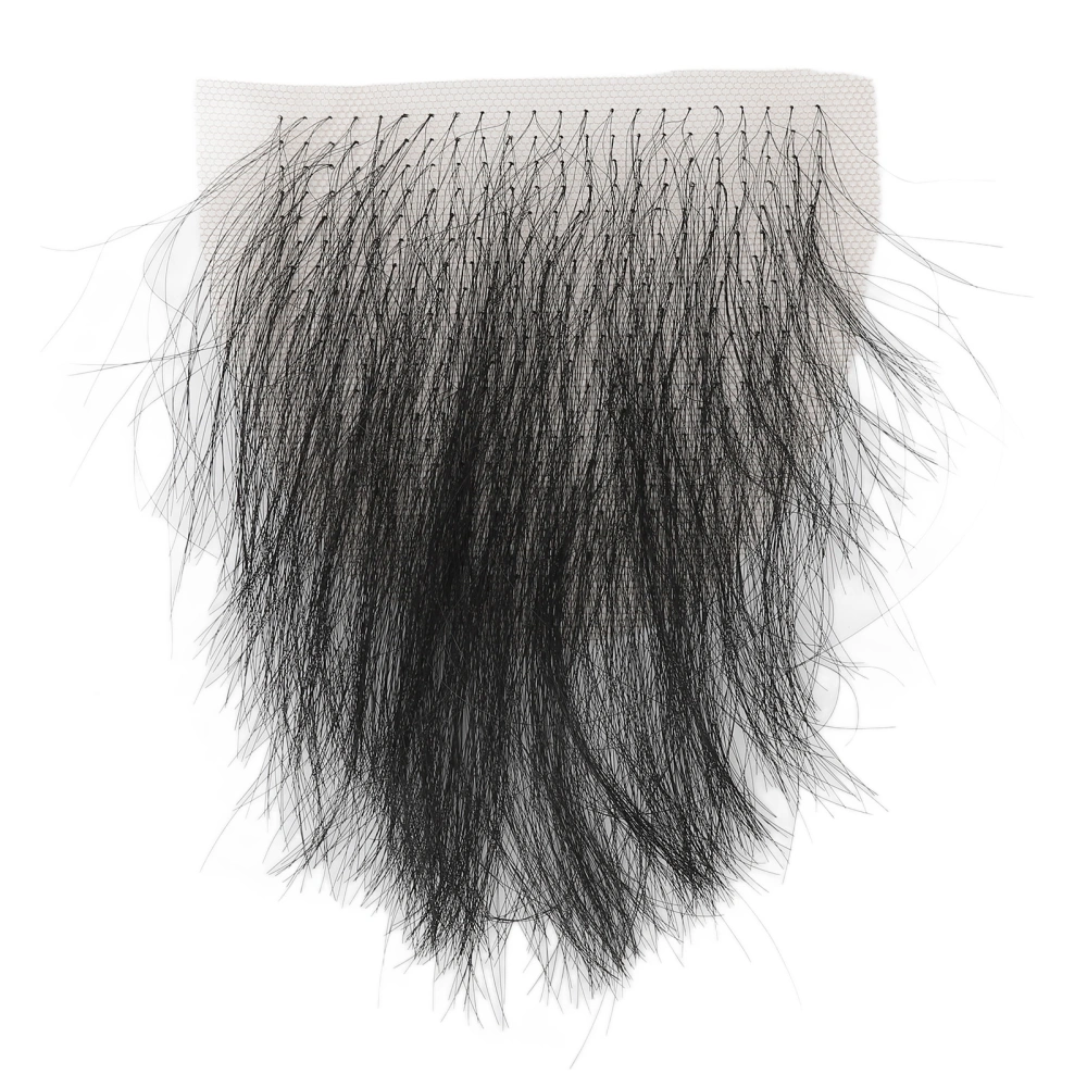 Soft Fake Pubic Hair Beard Men Women Breathable Synthetic Fake Body Private Hair Accessory for Doll