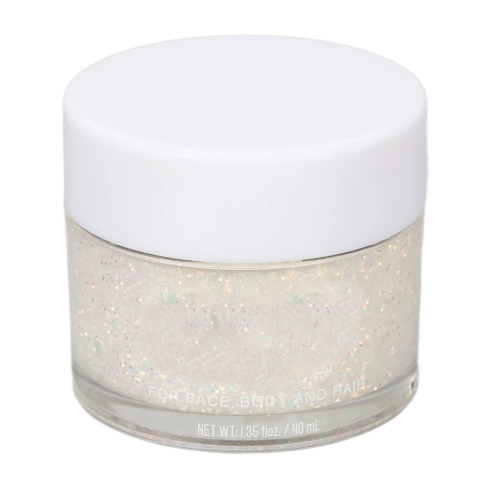 40ml Makeup Highlight Liquid Gel Waterproof Sparkling Liquid Glitter Highlighter for Face Eyeshadow Hair