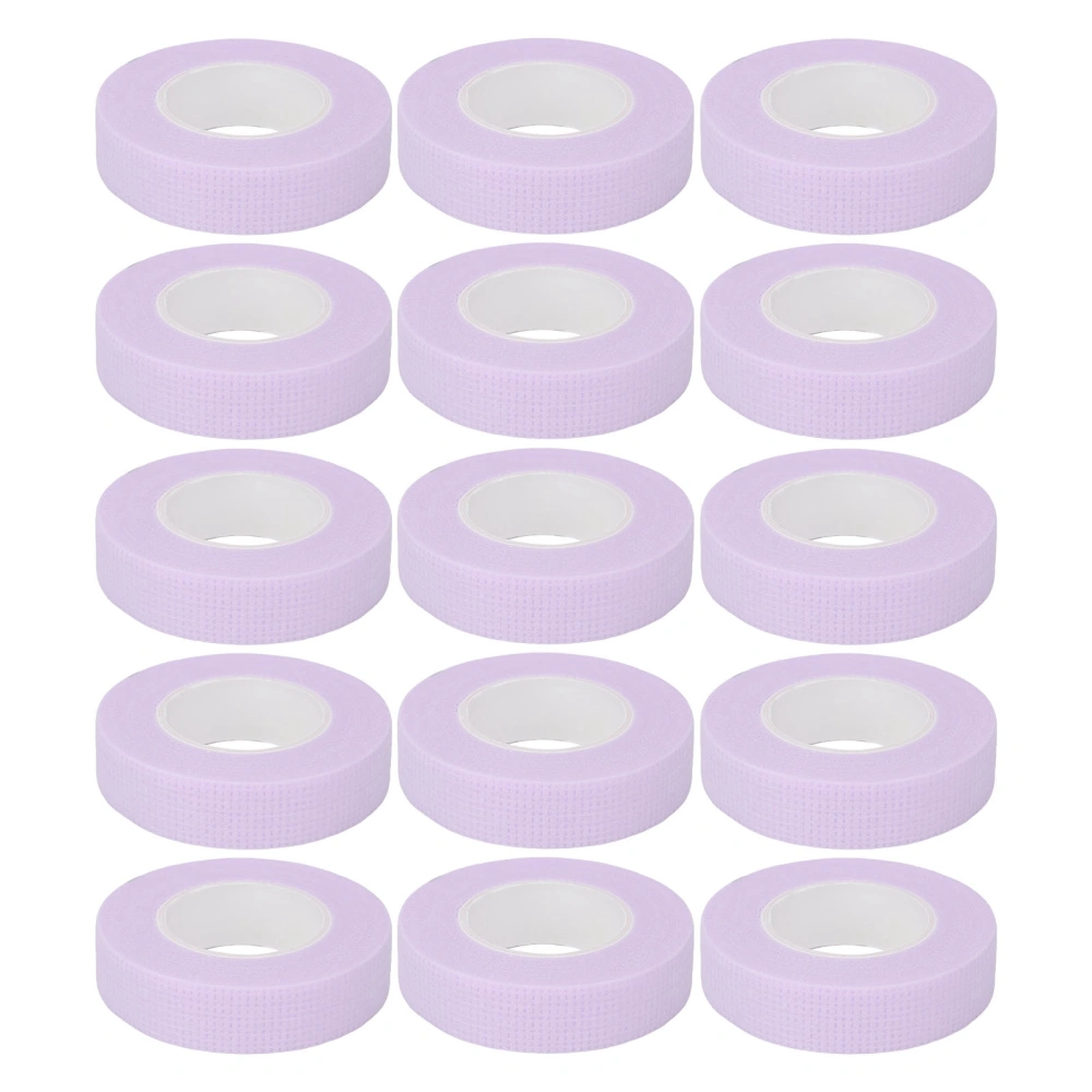 15pcs Tattoo Aftercare Adhesive Tape Breathable Catheter Fixing Wound Dressing Tape 0.5 Inch X 9.8 Yard Purple