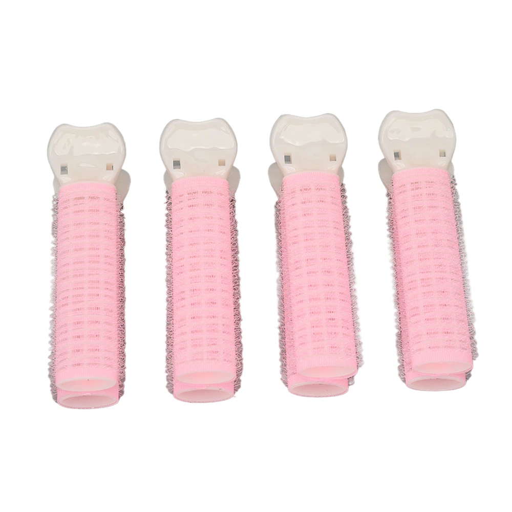 4pcs Volumizing Hair Styling Clip Fixation Reusable Hollow Out Portable Clips Bangs Curler for Women Girls