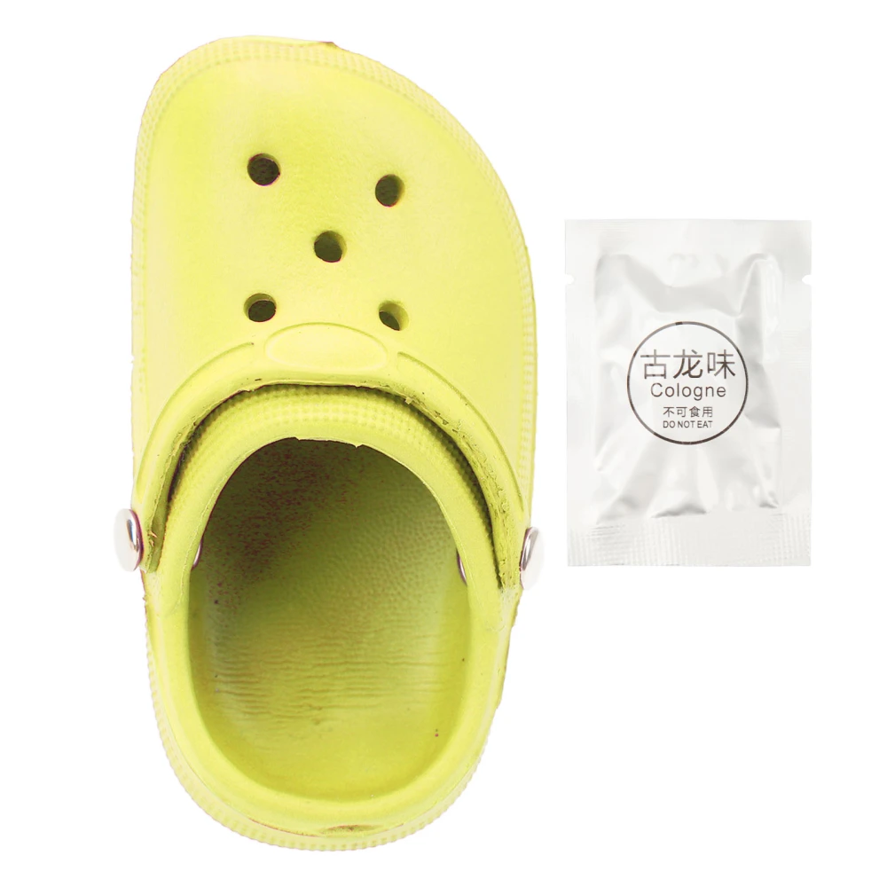 Shoe Shape Car Diffuser Cute Miniature Shoe Shape Car Fragrance for Refreshing Decoration Yellow