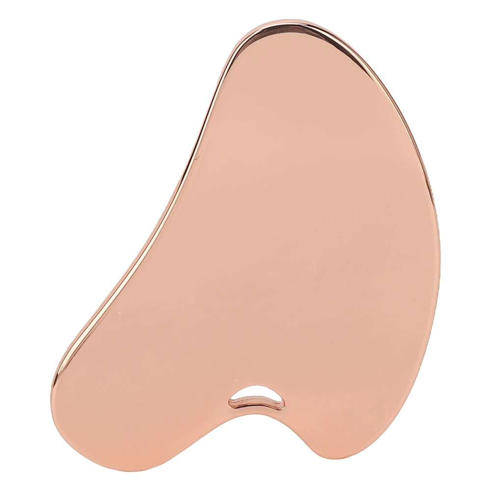 Gua Sha Facial Tool Metal Scraping Massage Tool for Facial Skin Care Facial Beauty Rose Gold