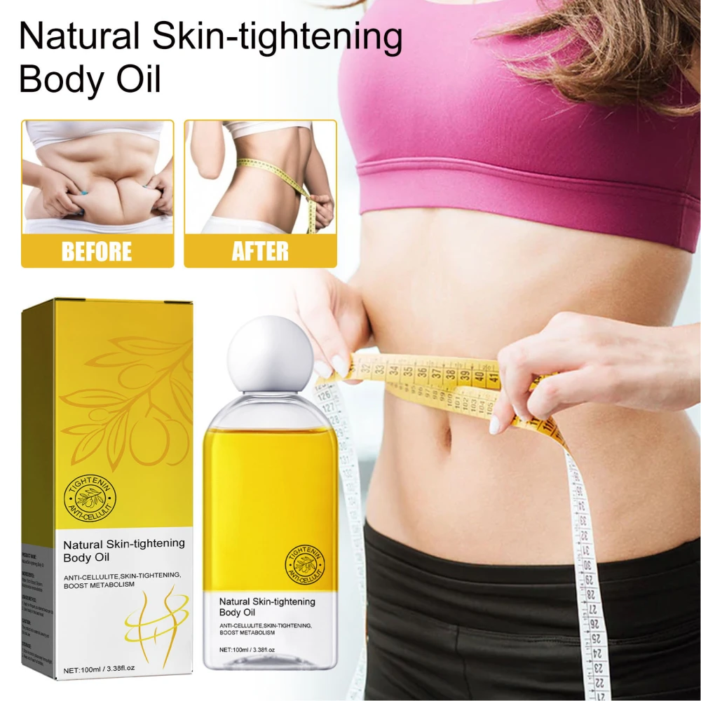 100ml Body Tightening Oil Skin Slimming Firming Moisturizing Oil for Massage and Cellulite Removal