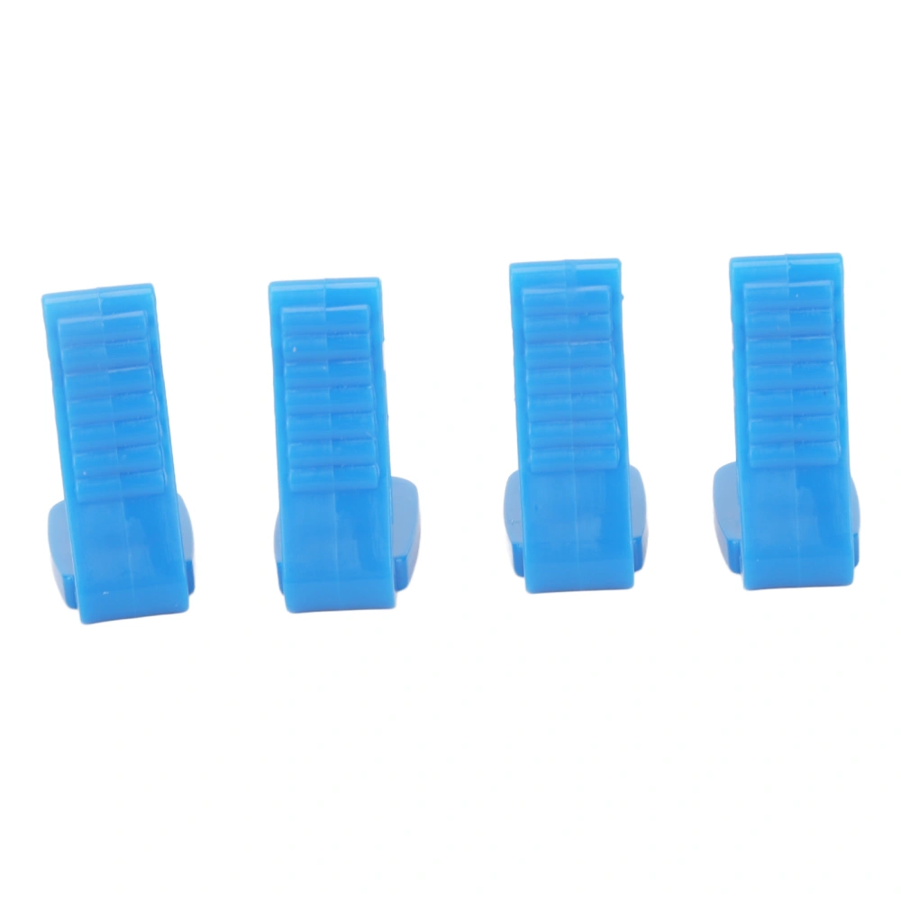 4pcs Intra Oral X Ray Film Position System Heat Resistant Dental Film Positioner for Front Teeth Blue